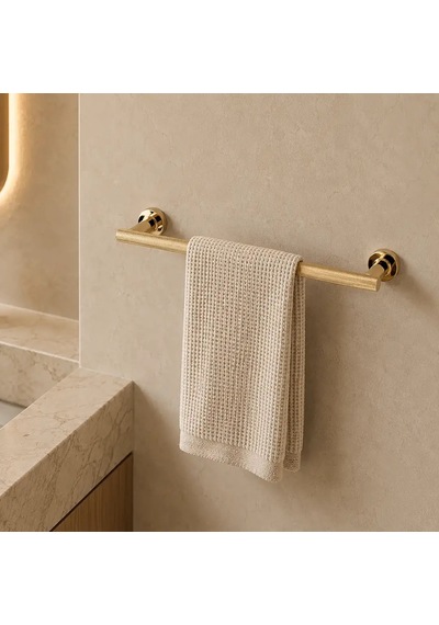 System Pureline Altın Renk 45cm Uzun Havluluk Ba1013 004 Gl Çok Renkli