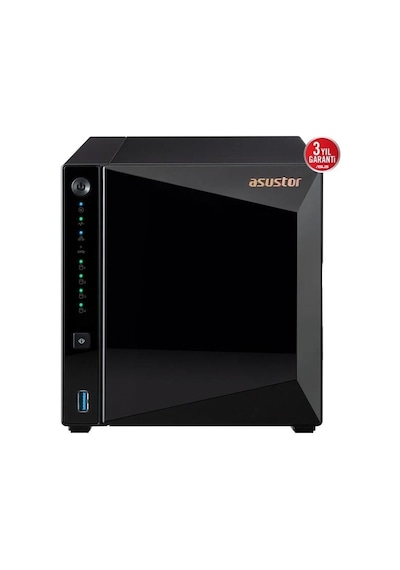 Asustor As3304t V2 Realtek Qc-2gb Ram-4-diskli Nas Sunucu Disksiz