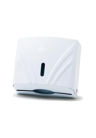 A Form Zha-2 Z Katlama Attan Çekme Kağıt Havlu Dispenseri Havluluk - Beyaz - 23 Cm. - 1 Adet Beyaz