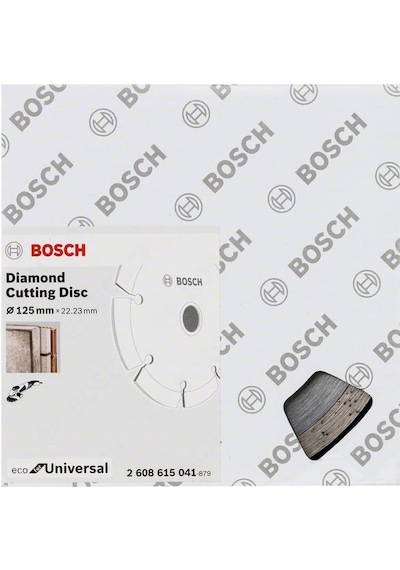 Bosch 9+1 Eco For Universal 125 mm Kesme Diski - 2608615041