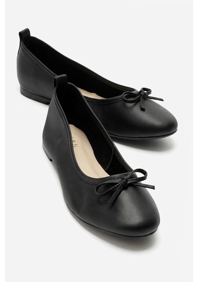Luvishoes Cilt Kadın Babet Siyah