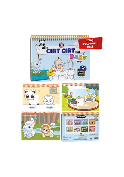 Cırt Cırtlı Kitap 9-16 Ay Baby Boy