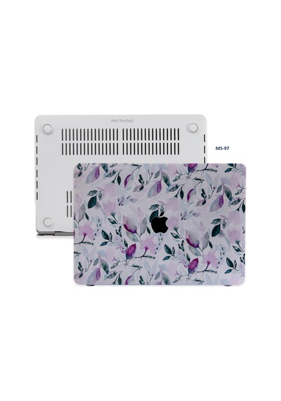 Apple Uyumlu MacBook Pro Kılıf 13inç M1-m2, Ms97 Type-c'li Model A2338 A2289 A2251 A1706-08 A1989 A2159 İle Beyaz