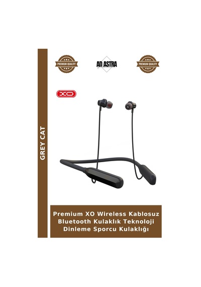 Premium Xo Wireless Kablosuz Bluetooth Kulaklık Teknoloji Dinleme Sporcu Kulaklığı