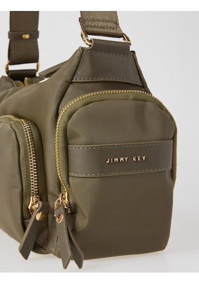 Jimmy Key Haki Ayarlanabilir Askılı Çok Bölmeli Çanta 6sw377671312