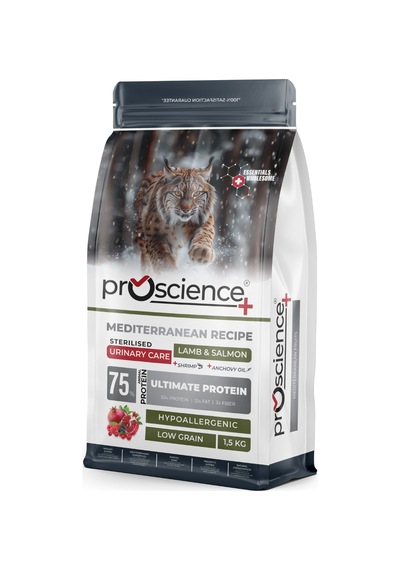 Proscience Kuzu Etli Ve Somonlu Kısırlaştırılmış Kedi Maması 15 Kg