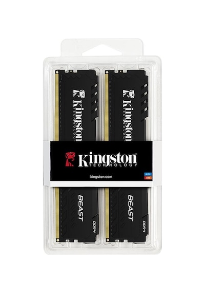Kıngston Beast, Kf436c18bbk2/32tr, 32gb 2x16gb , 3600mhz, Ddr4, Cl18, Desktop Gaming Ram Soğutuculu