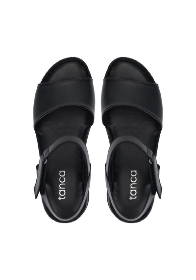 Tamer Tanca Kadın Hakiki Deri Siyah Deri Comfort Sandalet 1107 108 Bn Sndlt Y25 Sıyah Dr Siyah Tamer Tanca Kadın Hakiki Deri Siyah Deri Comfort Sandalet 1107 108 Bn Sndlt Y25 Sıyah Dr Siyah