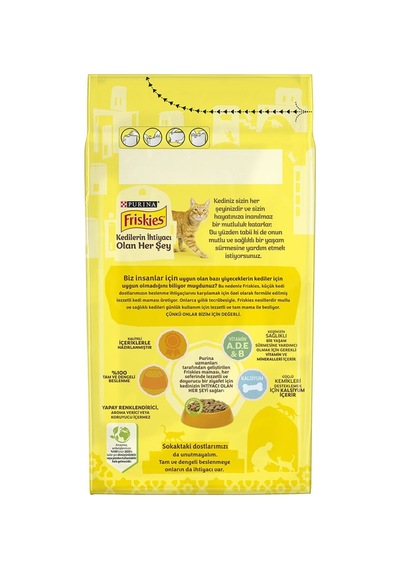 Kümes Hayvanlı Kuru Kedi Maması 1,5 Kg X 2 Adet