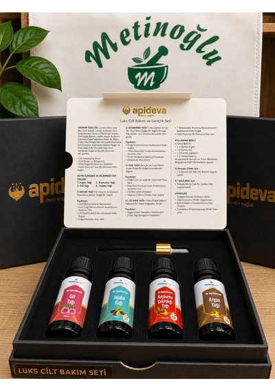 Apideva Lüks Cilt Bakım Ve Gençlik Seti 80 Ml