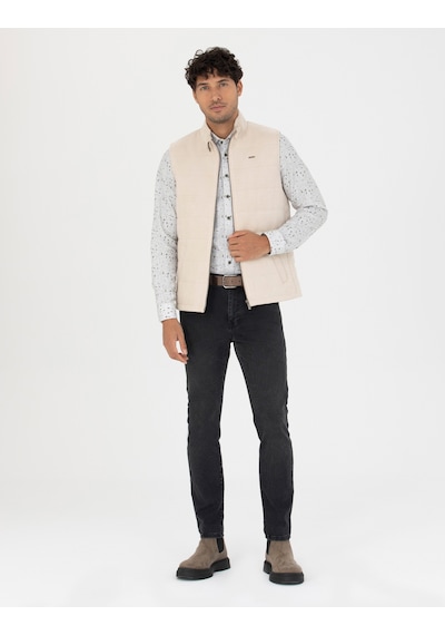 Pierre Cardin Erkek Bej Deri Mont-kaban 50280296-591 Bej