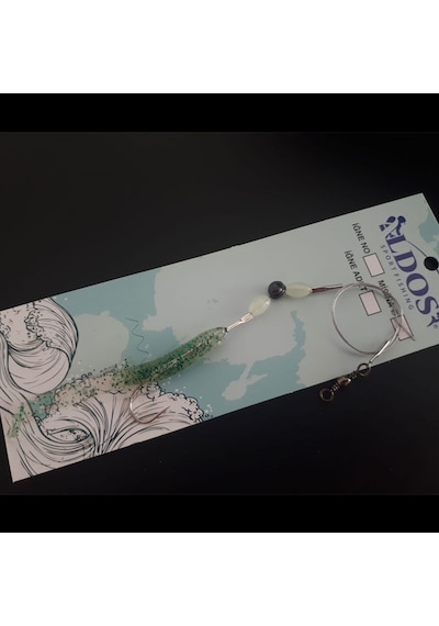 Levrek Lüfer Avcısı Çelik Telli Silikon Balık 6,5 Cm