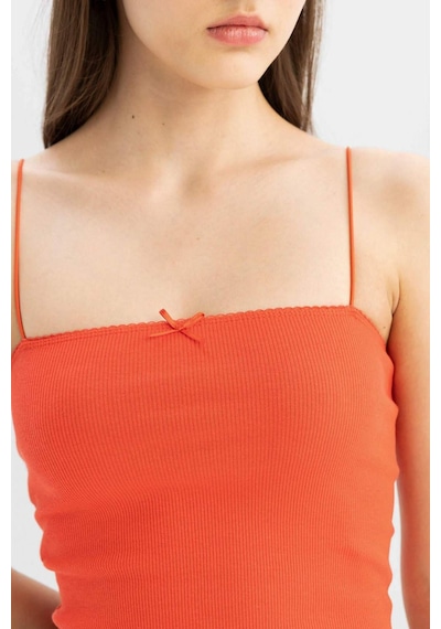 DeFacto Coool Fitted Fitilli Kaşkorse İnce Askılı Atlet D1382AX24SMRD93
