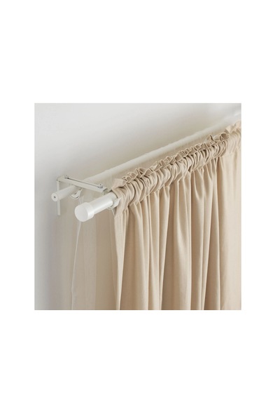 Ikea Räcka Perde Çubuğu , 120-210 Cm Beyaz