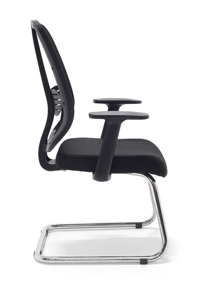 Zeon Büro Ofis Sistemleri // Comfort Visitor Black Misafir Bekleme Koltuğu Sabit Krom Ayak Siyah Zeon Büro Ofis Sistemleri // Comfort Visitor Black Misafir Bekleme Koltuğu Sabit Krom Ayak Siyah
