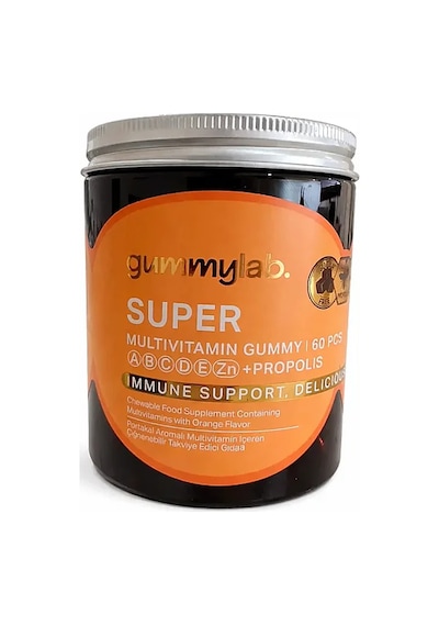 Suda Vitamin Gummy Lab Süper Multivitamin 60 Sakız Tablet