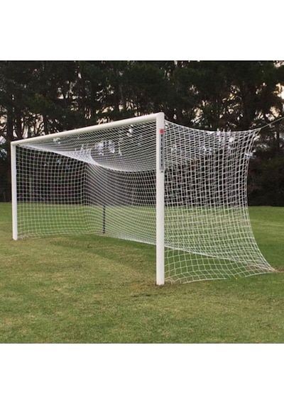 Güçlü File - 3 Metre Futbol Kale Filesi Ağı -4mm - 1 Çift Çok Renkli