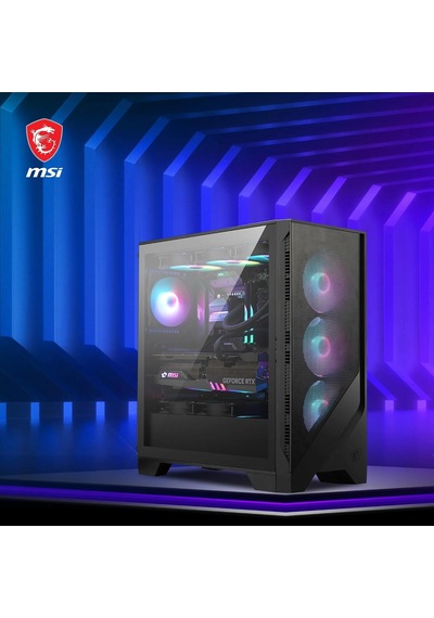 Mag Forge 320r Aırflow Temperli Cam 4x120mm Argb Fan Atx Gaming Bilgisayar Kasası