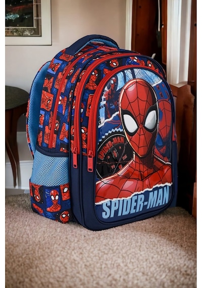 Spıderman Ilkokul Çantası Trıo Torn 4 Parça Set Çok Renkli