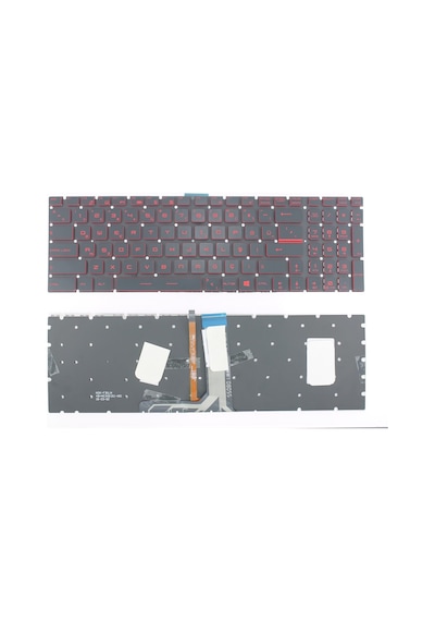 MSI Uyumlu Gs60, Gs70, Gt72, Gf62, Gs73, Ge63, Gp62 Klavye Kırmızı Ledli