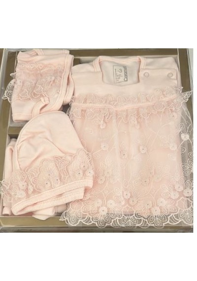 Caramel 5 Li Set - Caramell - Pembe - 0-3 Ay - 9013-pembe-0-3 Ay