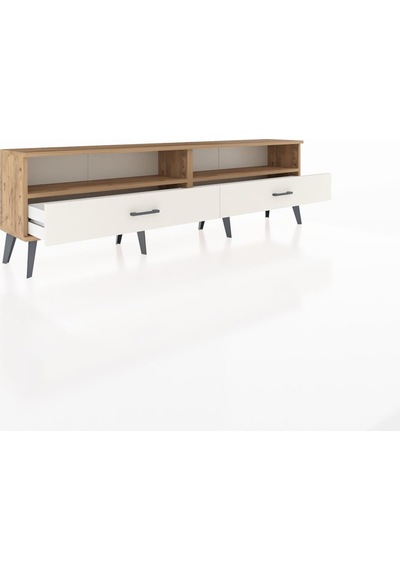 Arges Tv Ünitesi 2 Raflı 2 Çekmeceli 176x30x51 Çam-çam/aytaşı Atlas Çam/aytası Arges Tv Ünitesi 2 Raflı 2 Çekmeceli 176x30x51 Çam-çam/aytaşı Atlas Çam/aytası