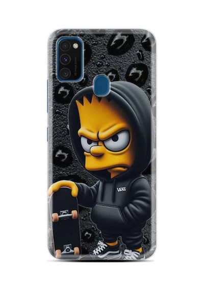 Samsung Galaxy M21 / M30s Uyumlu Kılıf Desen Baskılı Silikon Name-1054.jpg Renk37 Renk37