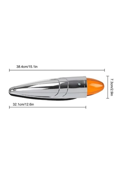 Ahmet Otomotiv Roket Lamba Sarı Renk 12volt-24volt