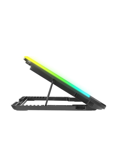 Sıxpower R9 6 Fan Rgb Işıklı Telefon Tutuculu Notebook Soğutucu