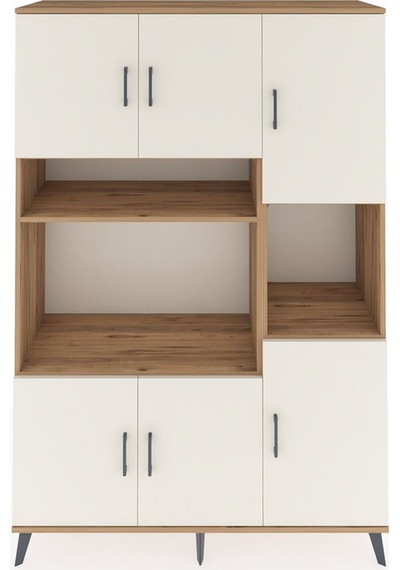 Hyperion Dolap 9 Raflı 6 Kapaklı 132x44x195 Çam-aytaşı/çam Aytası/atlas Çam Hyperion Dolap 9 Raflı 6 Kapaklı 132x44x195 Çam-aytaşı/çam Aytası/atlas Çam