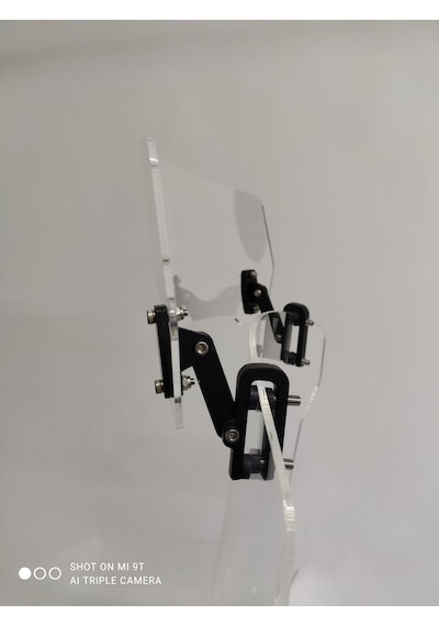 Yeni Üniversal Deflektör Rüzgar Saptırıcı Genişlik:320mm X Yükseklik:135mm