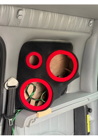 Volkswagen Caddy Kelebek Cam 2 Takım Kırmızı Halkalı Pandizot