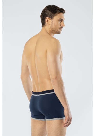 Cacharel Erkek 2'li Biyeli Boxer 1322/lacivert-indigo Lacivert - İndigo