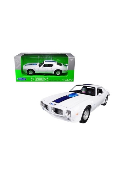 Welly 1972 Pontiac Firebird Trans Am Beyaz 1 24 Model Araba