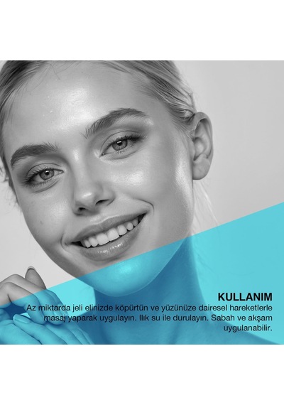 Tr Hydra Yüz Temizleme Jeli Hyalüronik Asitli, İpek Proteinli, Aloe Vera Ve Pantenol İçerikli, Hassas Ciltler
