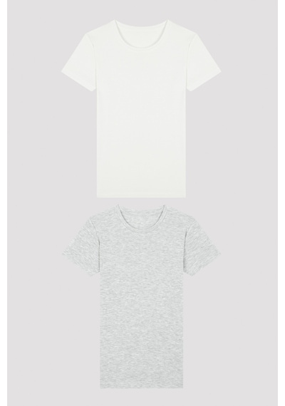 Penti Unisex Termal 2 Li T-shirt Çok Renkli