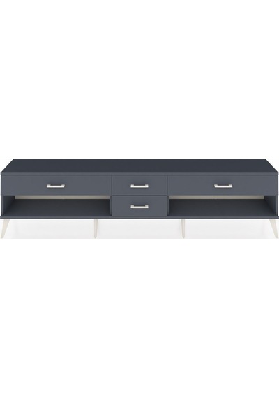 Arges Tv Ünitesi 4 Çekmeceli 220x30x51 Antrasit-antrasit Antrasıt/antrasıt - Antrasıt Arges Tv Ünitesi 4 Çekmeceli 220x30x51 Antrasit-antrasit Antrasıt/antrasıt - Antrasıt