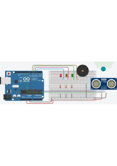 Emes Robotik Arduino Uno R3 İle Araç Park Sensörü Yapım Seti