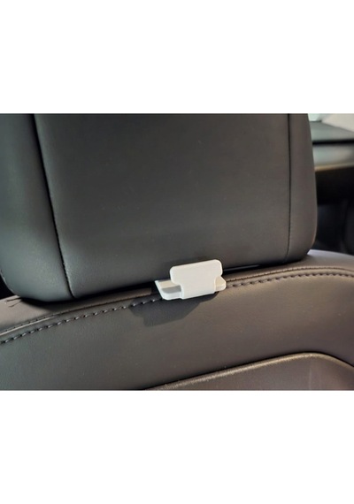 Tesla Model 3 Ön Koltuk Arkası Askı Kancası Dayanıklı Araç İçi Aksesuar