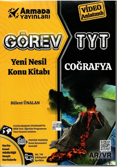 Görev TYT Coğrafya Yeni Nesil Konu Kitabı  -  Bülent Ünalan  -  Armada Yayınları