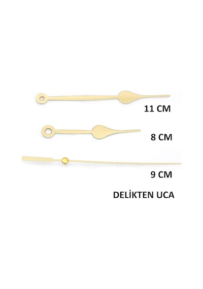 1 Adet Duvar Saati Mekanizması , Askısız , Şaft Uzunluğu 28 Mm , (549214066)