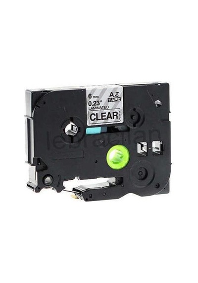 Pp Brother Tze-221 P-Touch Muadil Beyaz Etiket 9 MM Aze221