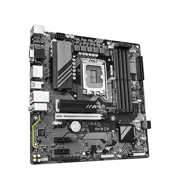 Gıgabyte B760m Ds3h Lga1700 Ddr5 7600mhz Oc Pcıe 5.0 M.2 Nvme Gigabit Lan Matx Anakart