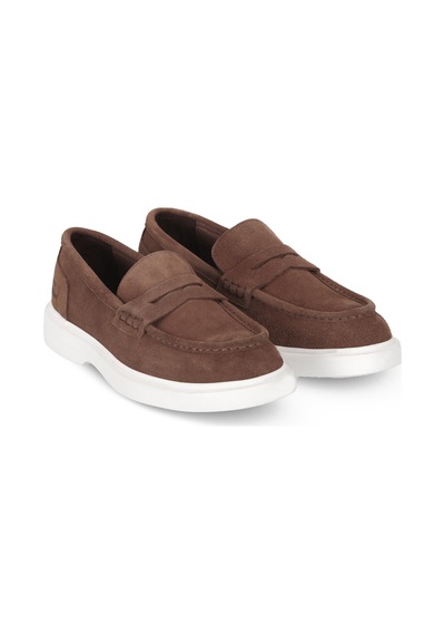 Slazenger York I Erkek Deri Taba Süet Comfort