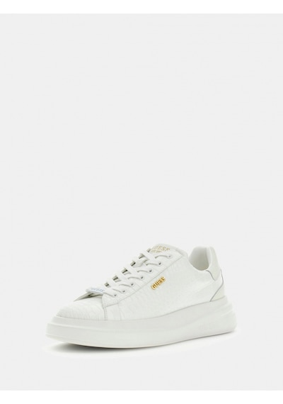 Guess Elba Erkek Beyaz Sneaker Fmpelaele12-whıte Beyaz