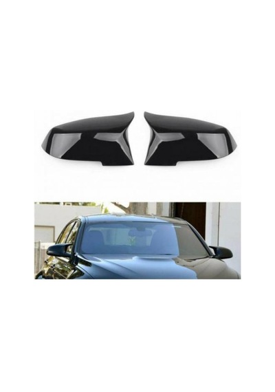 Bmw 3 Serisi F30 (2012 - 2015) Batman Ayna Kapağı (parlak Siyah)