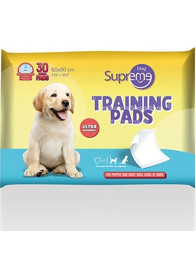 Supreme Dog Training Pads Ekstra Emici Köpek Çiş Eğitim Pedi 30'lu 60 x 90 CM
