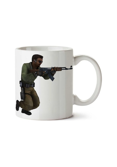 Counter-strike-download-png İki Tarafı Baskılı Kupa Bardak Çok Renkli