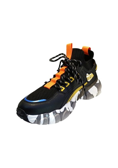 Guja 24K573-4 Erkek Sneaker Ayakkabı Siyah Beyaz