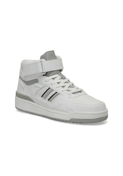 Kinetix Wılmo Pu Hı 5fx Beyaz Unisex High Sneaker Beyaz-a Grı Çok Renkli